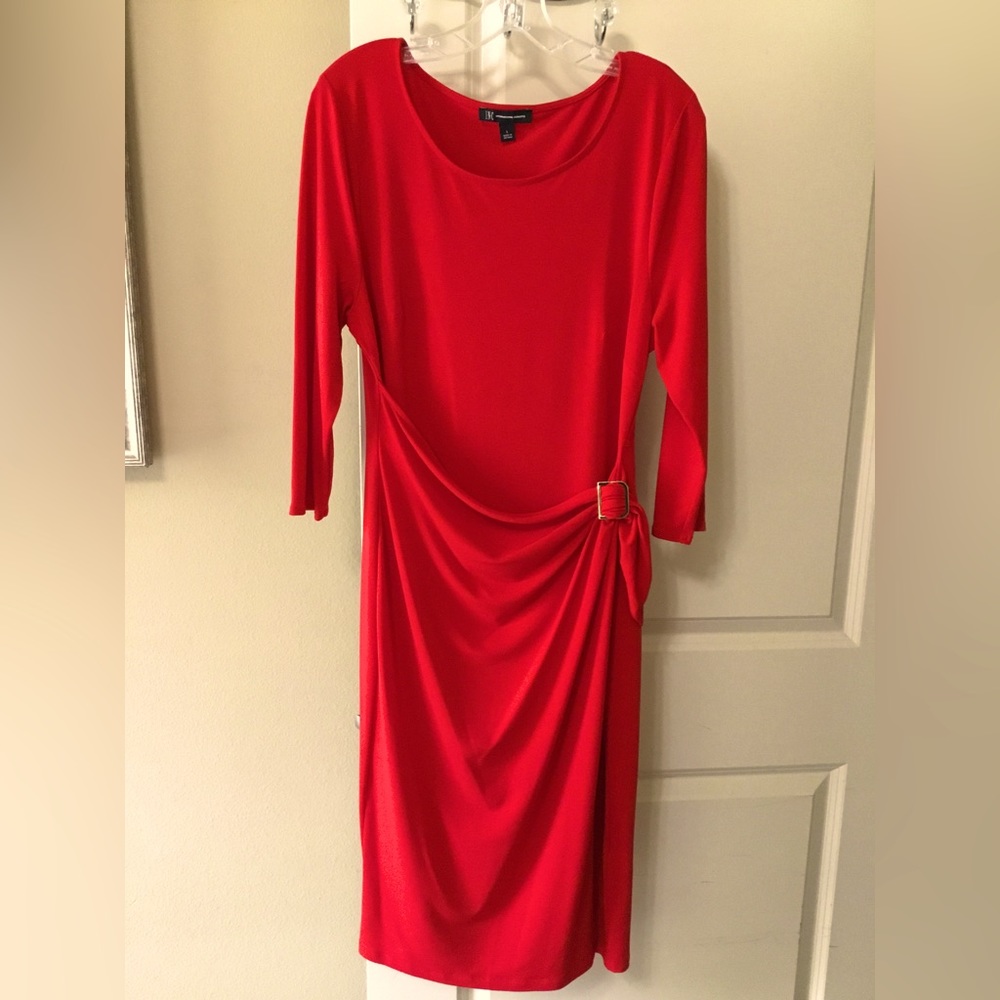 INC International Concepts Faux Wrap Front
